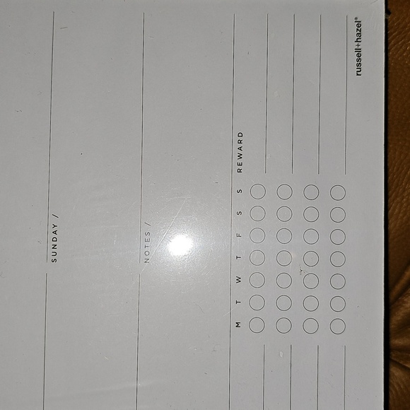 Two Russell+Hazel Weekly Planner Pad - Picture 5 of 7